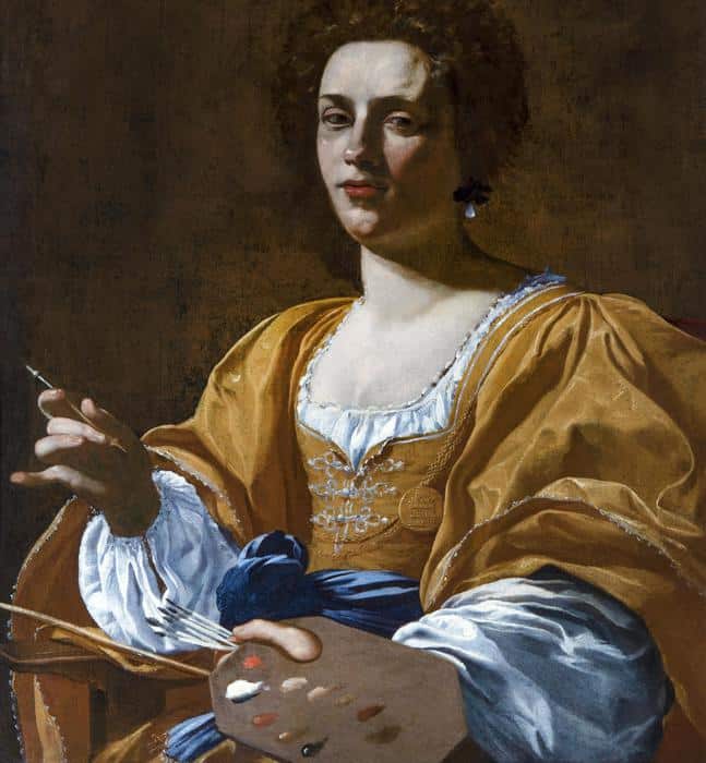 artemisia gentileschi autoritratto